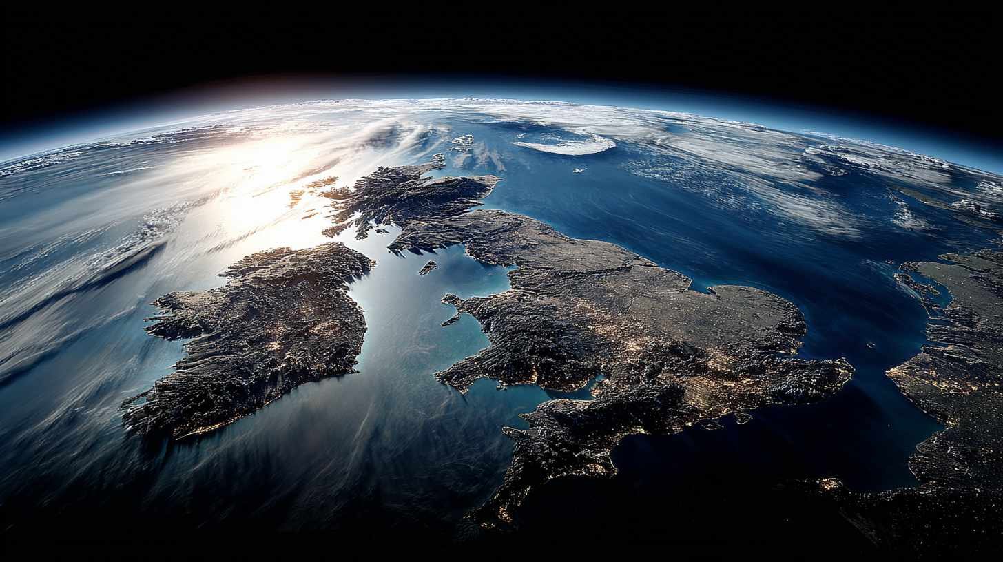 UK from space