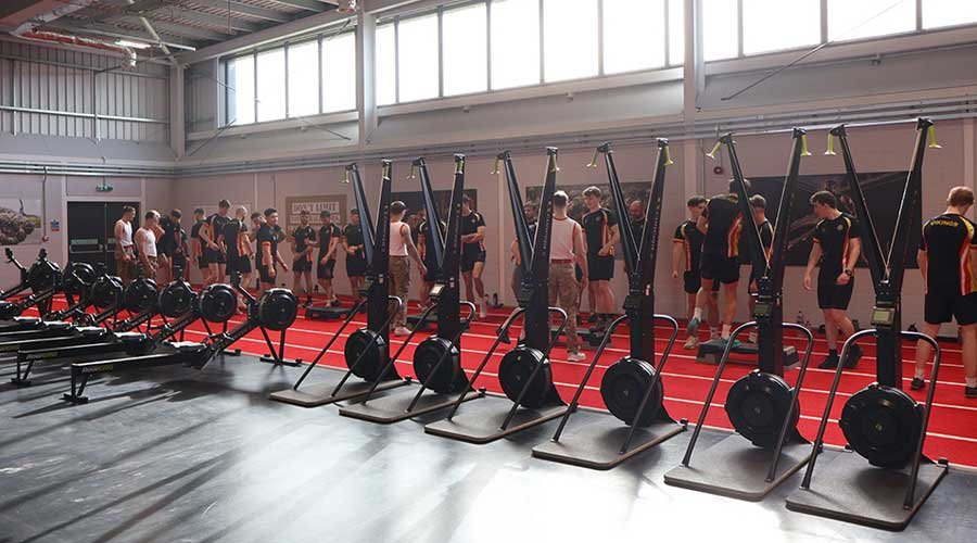 new ellbeing gym for soldiers