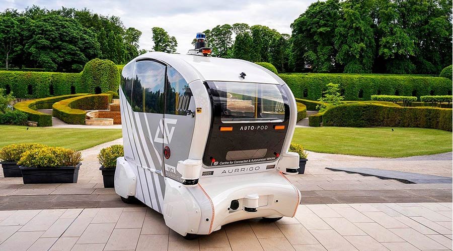 Aurrigo driverless pod