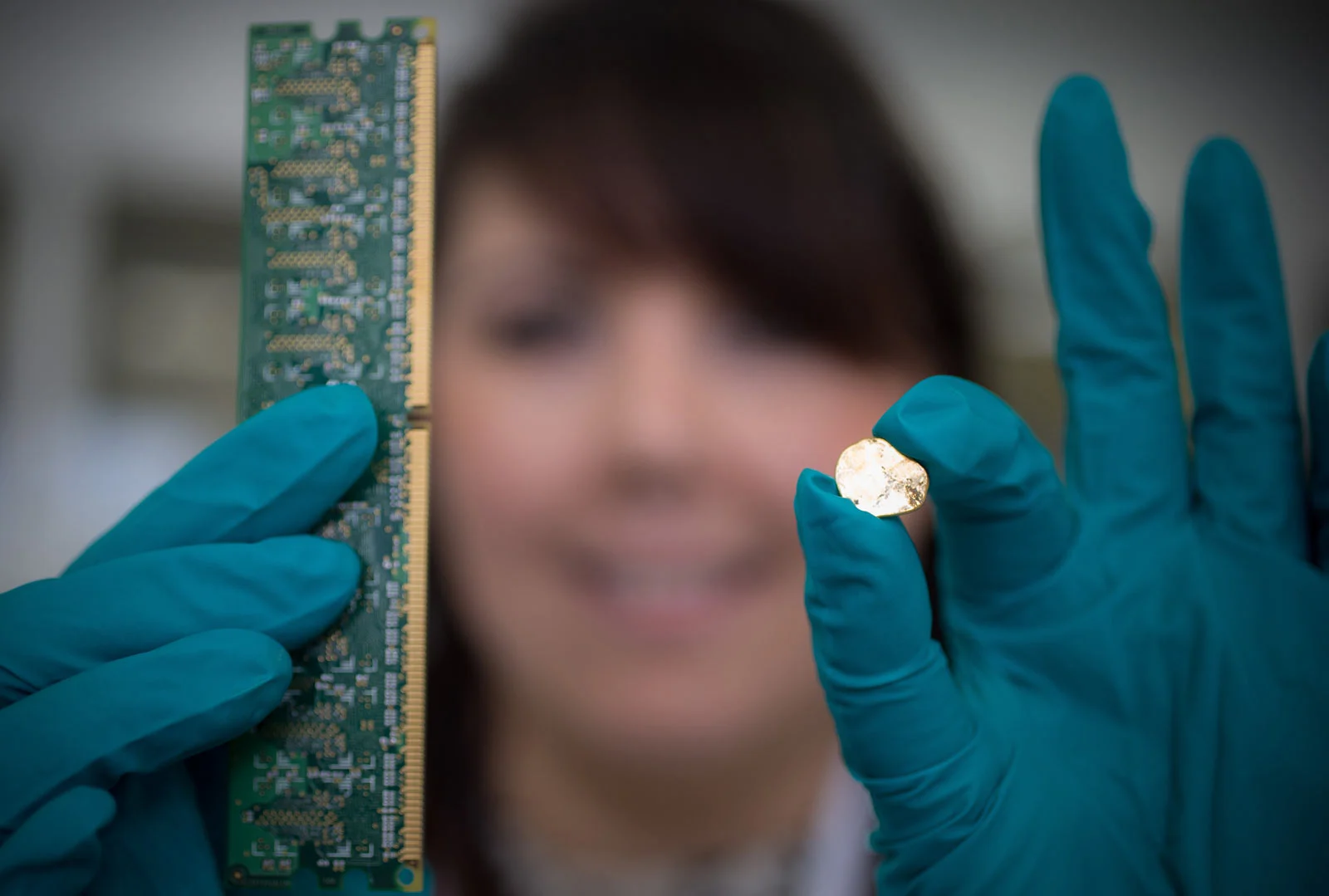 royal mint ewaste into gold