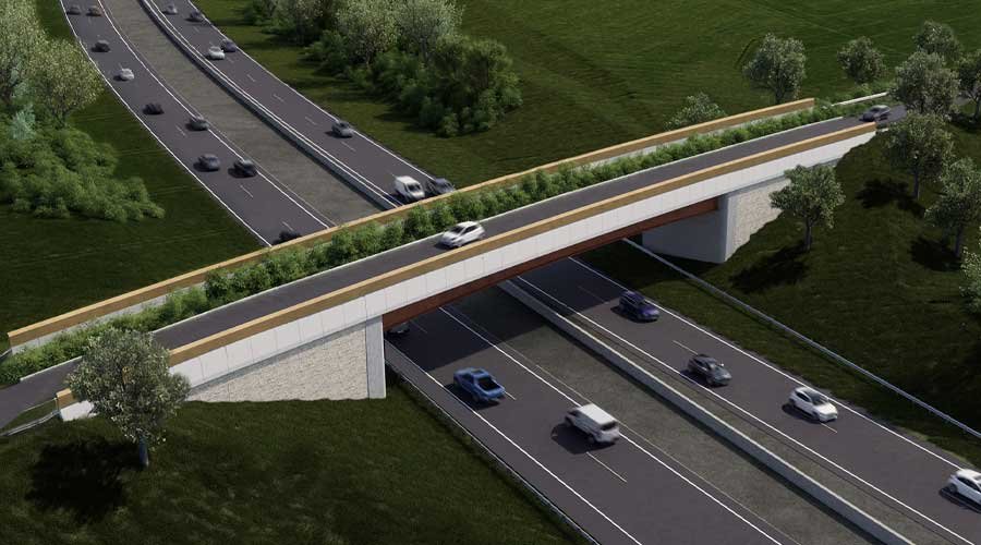 wildlife bridge a417