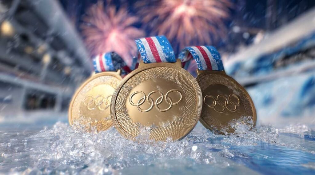 threegold three gold medals