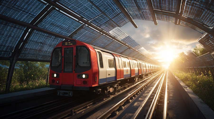 London Underground’s Solar Boost: Clean Power for the Tube