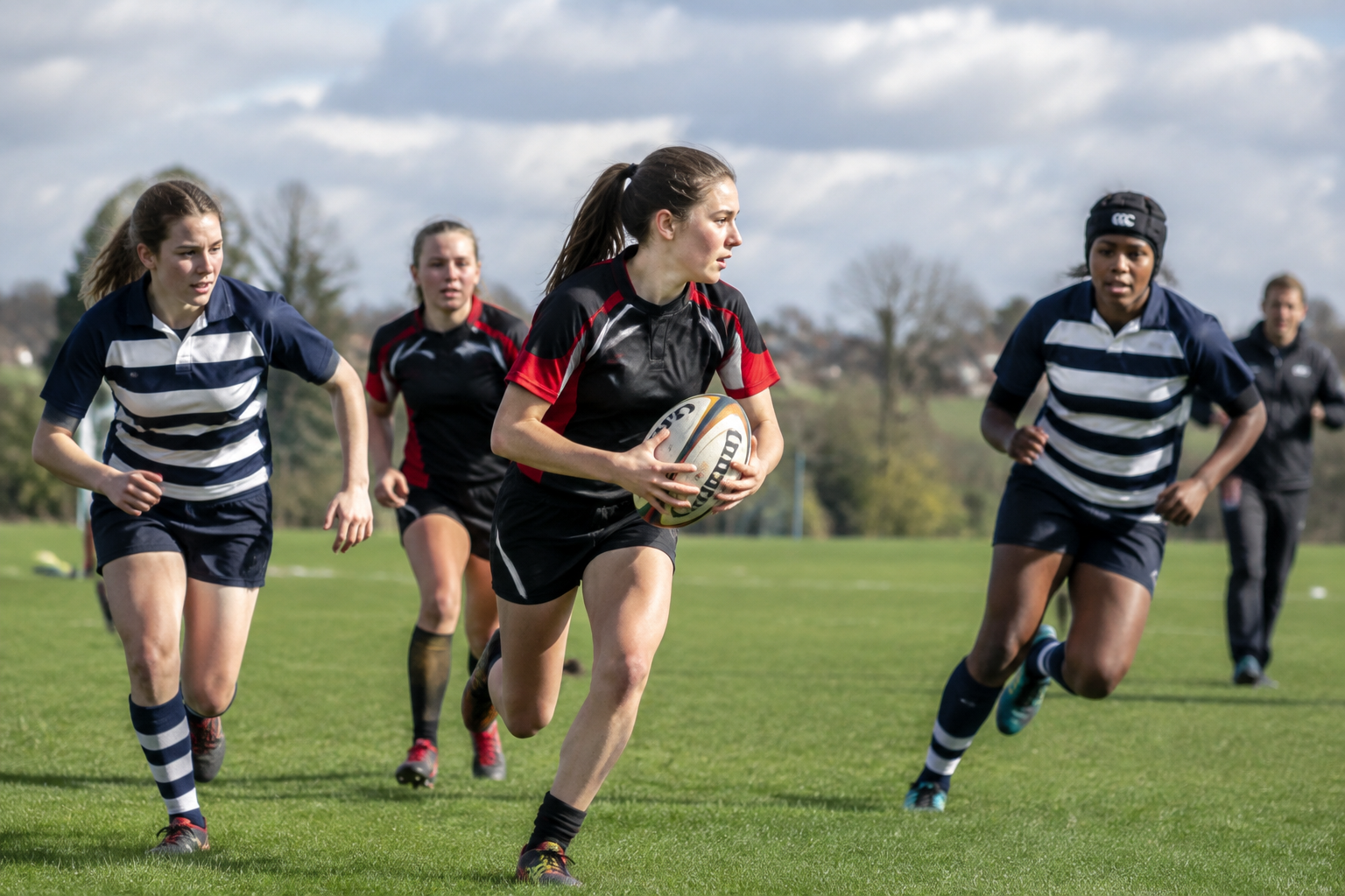 40,000 girls brought into rugby as women’s game surges across England