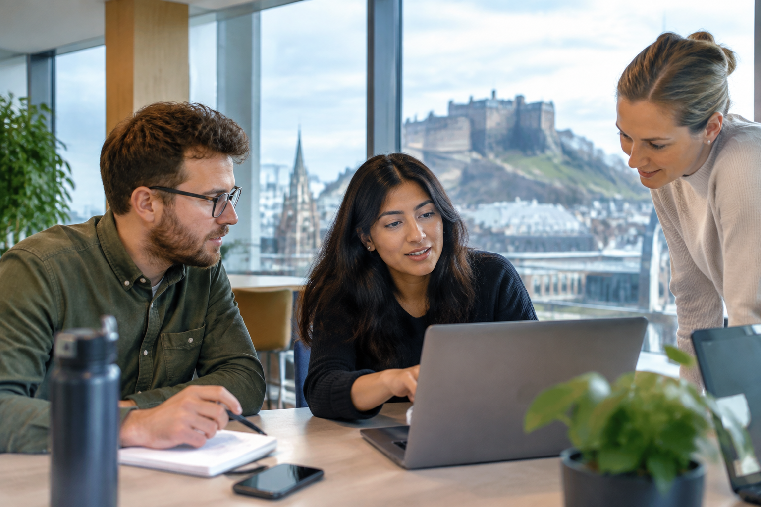 AI is giving eight in ten Scottish businesses a productivity lift