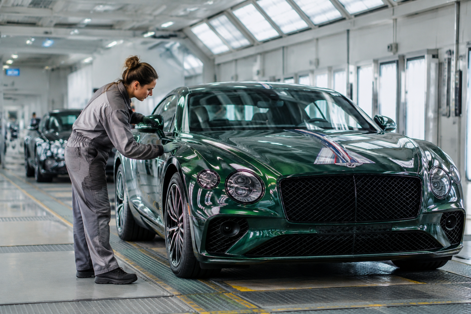 Bentley opens high-tech Crewe paint shop with nearly 100 colours and major emissions cuts