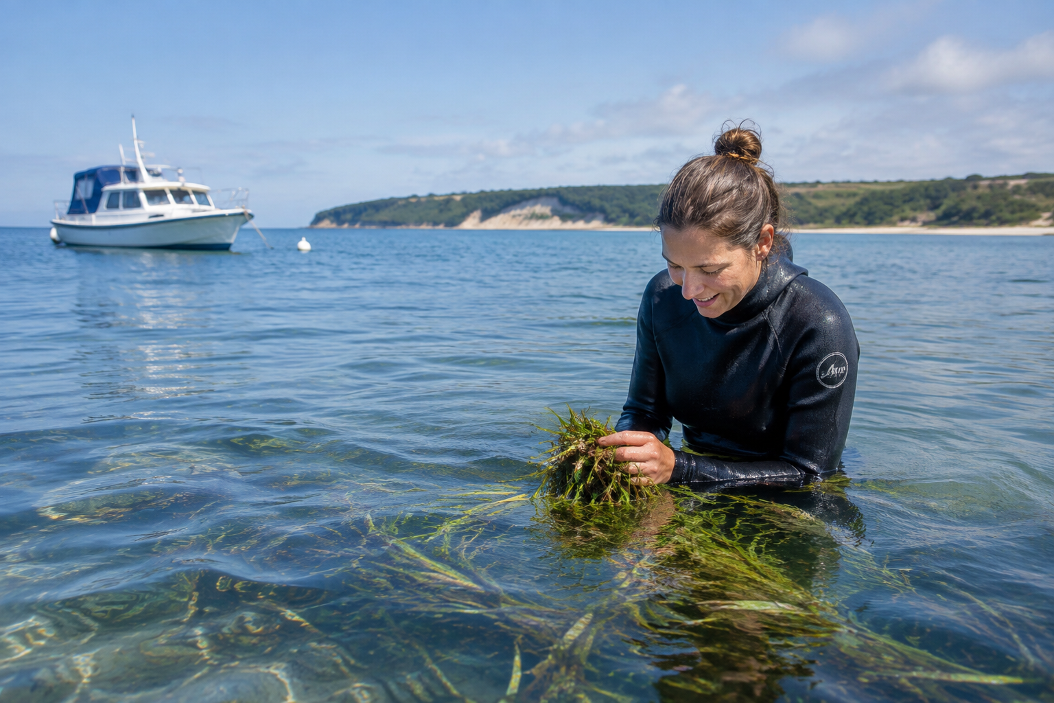 Dorset seagrass scars shrink by 93% after eco-moorings protect seahorse habitat