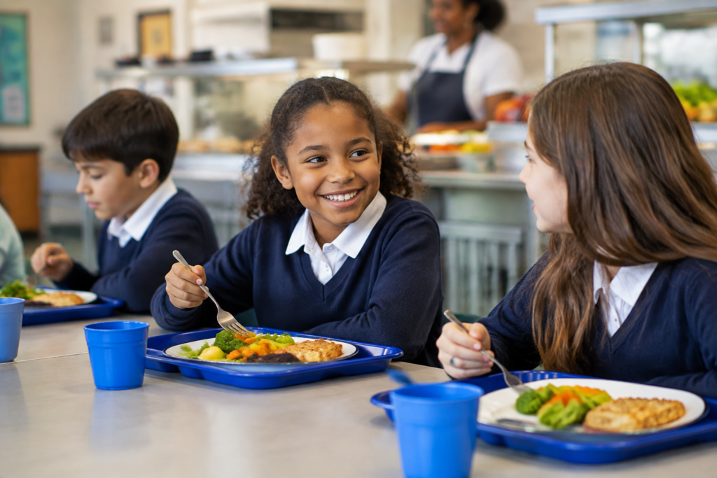 Healthier school dinners coming to England with more vegetables, pulses and wholegrains Healthier school dinners coming to England with more vegetables, pulses and wholegrains