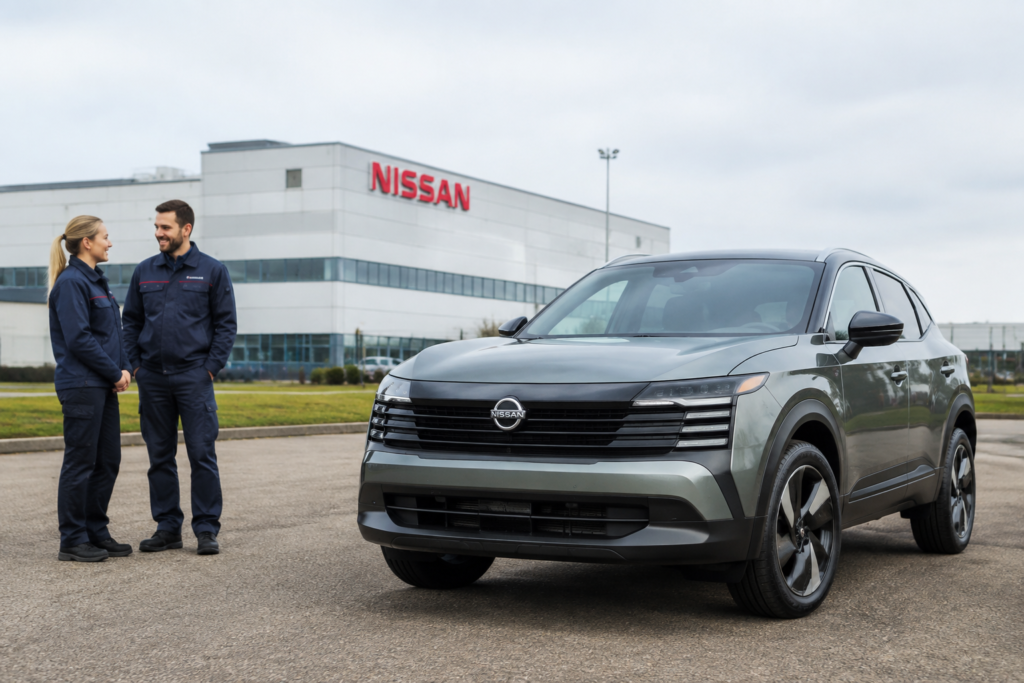 Nissan confirms £170m Sunderland investment for new hybrid Kicks