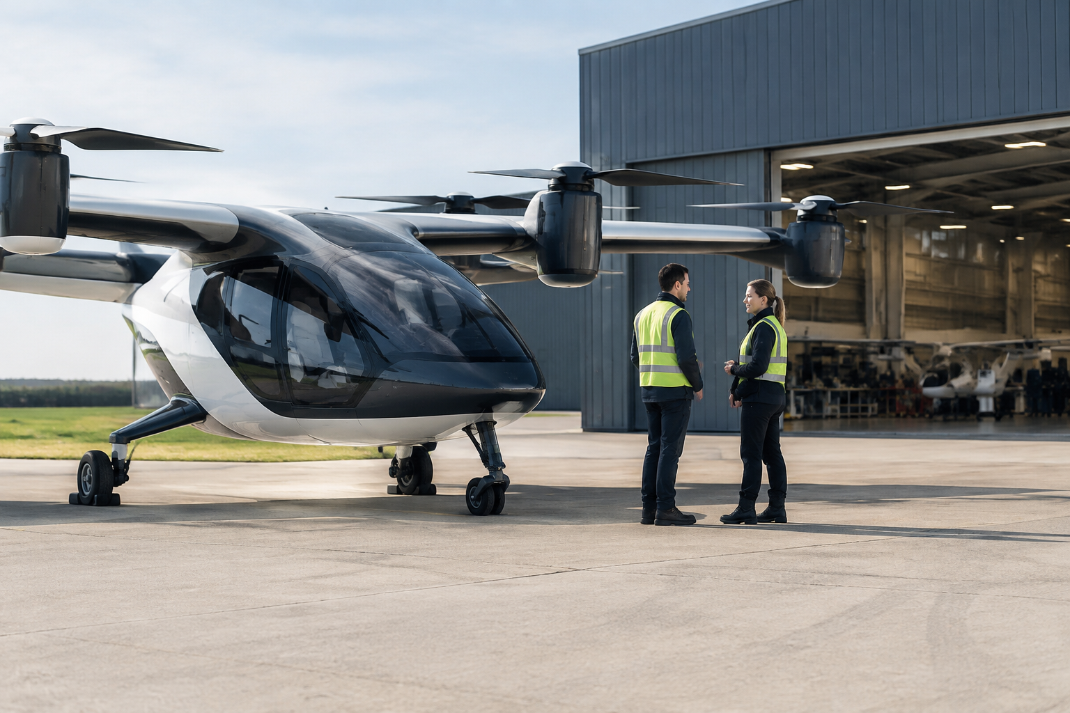 UK’s first air taxi assembly centre opens in Gloucestershire