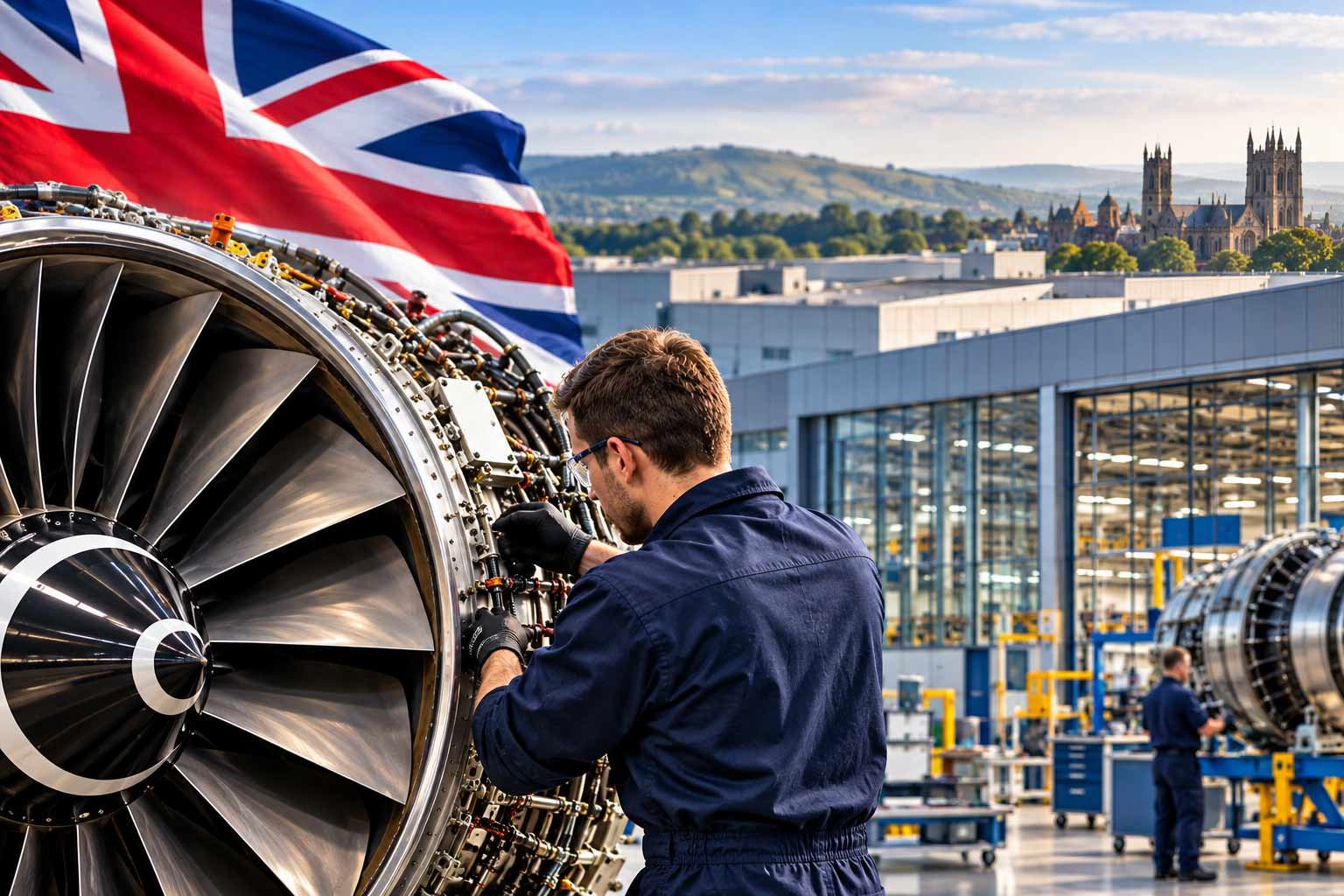 rolls royce manufacturing in britain