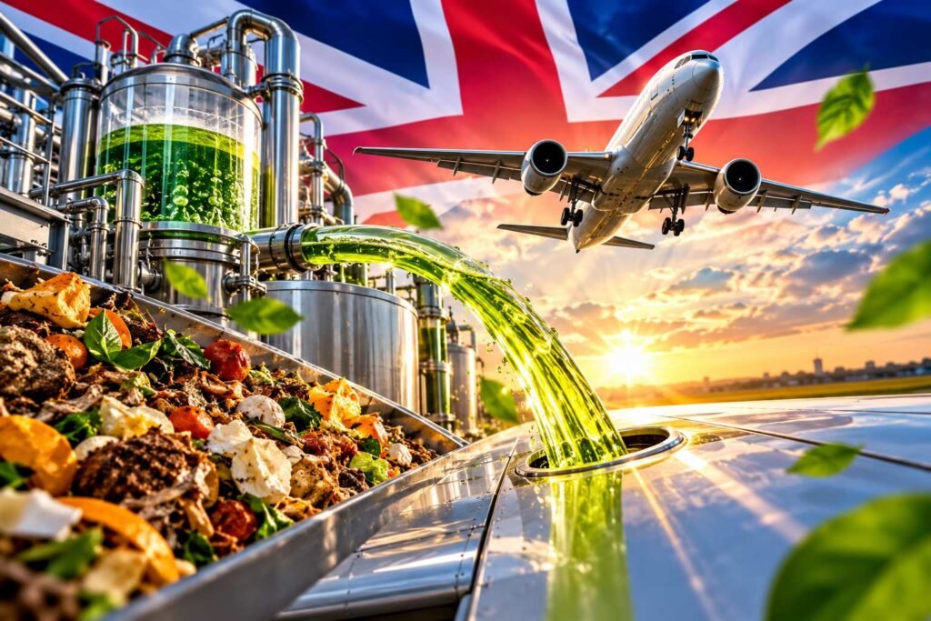turning waste into aviation fuel