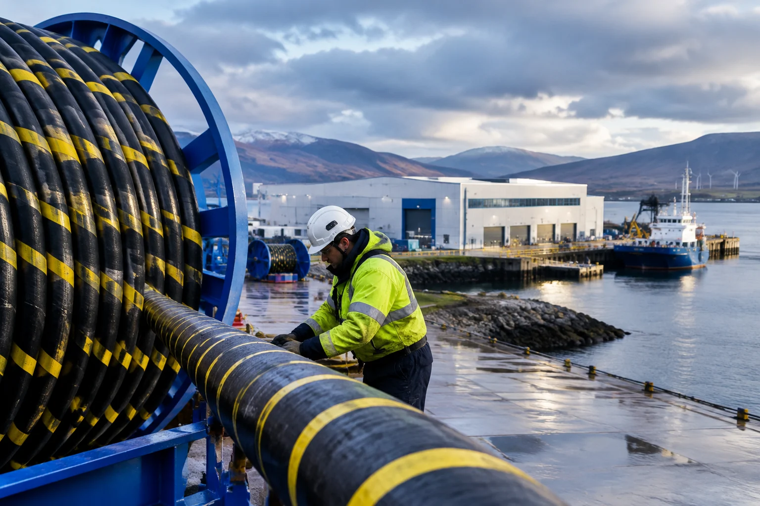 £350 Million Boost for Britain as UK's First Undersea Power Cable Factory Opens in Scotland