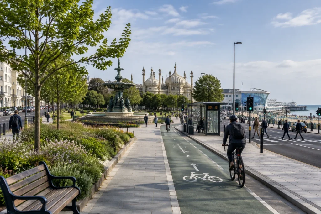 Brighton’s Valley Gardens project reaches the seafront with £12.8m final phase Brighton’s Valley Gardens project reaches the seafront with £12.8m final phase