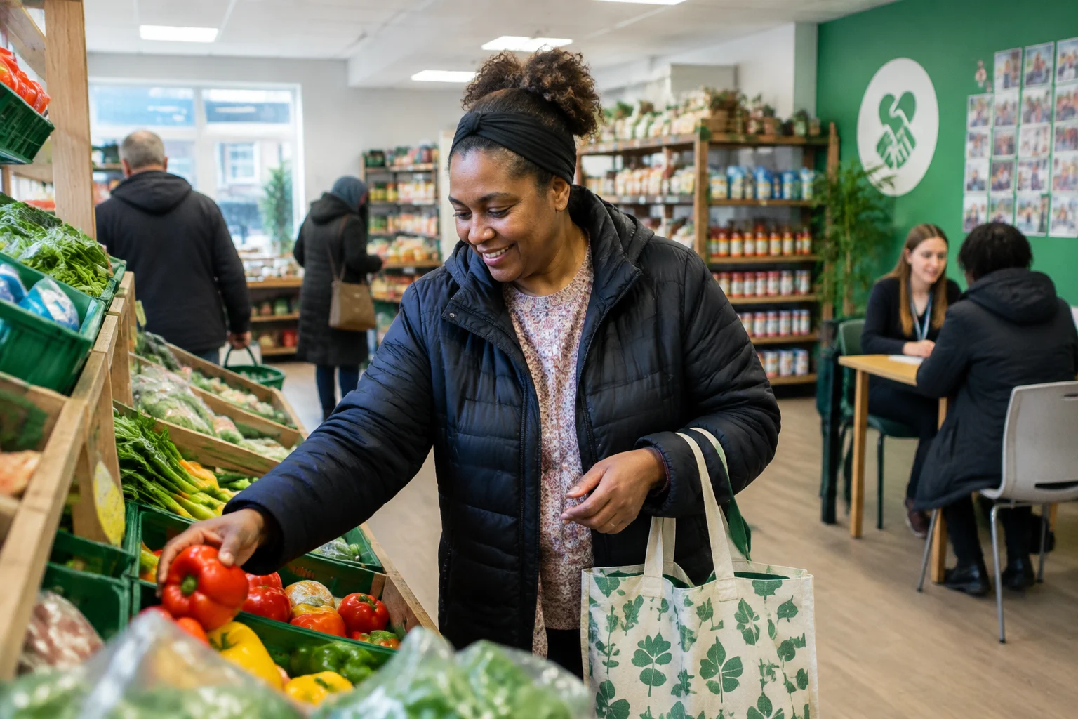 Chatham opens community supermarket offering affordable food and support
