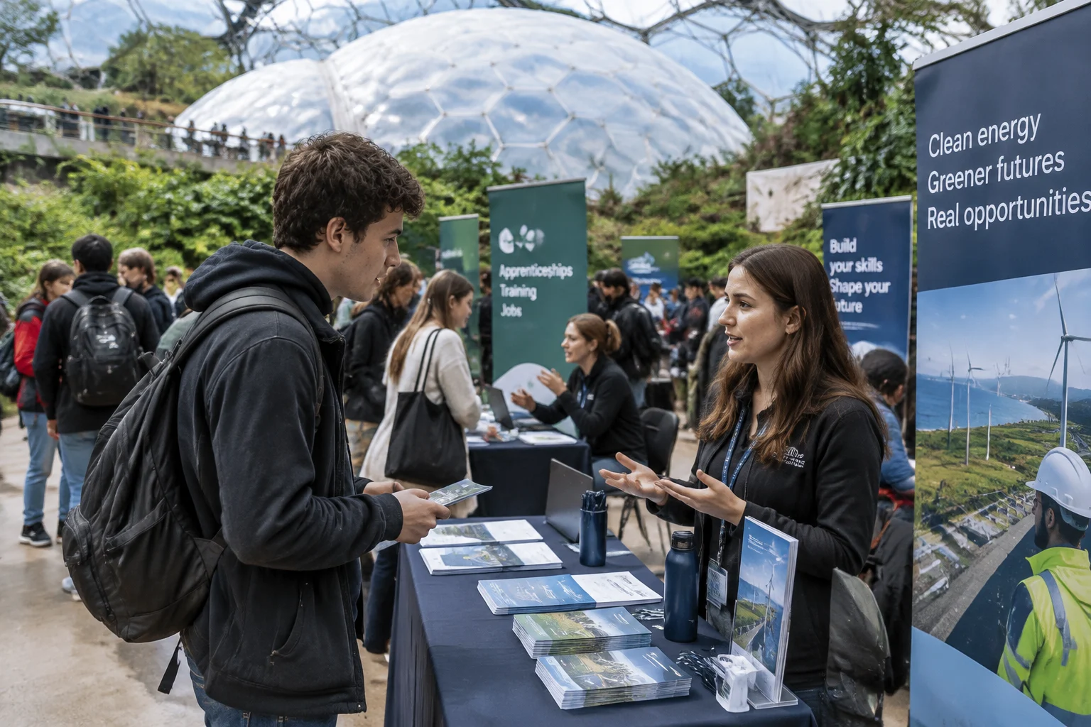 Cornwall jobs fair helps more than 250 young people find a route into work