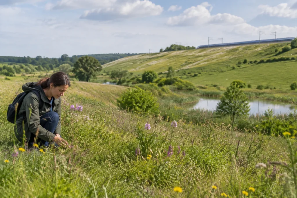HS2’s chalk slopes are already buzzing with wildlife HS2’s chalk slopes are already buzzing with wildlife