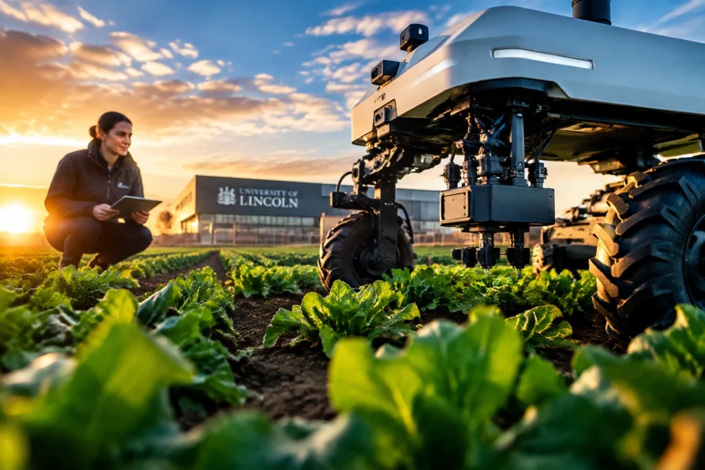 Lincoln University lands £4.8m to bring robotics into Britain’s food system