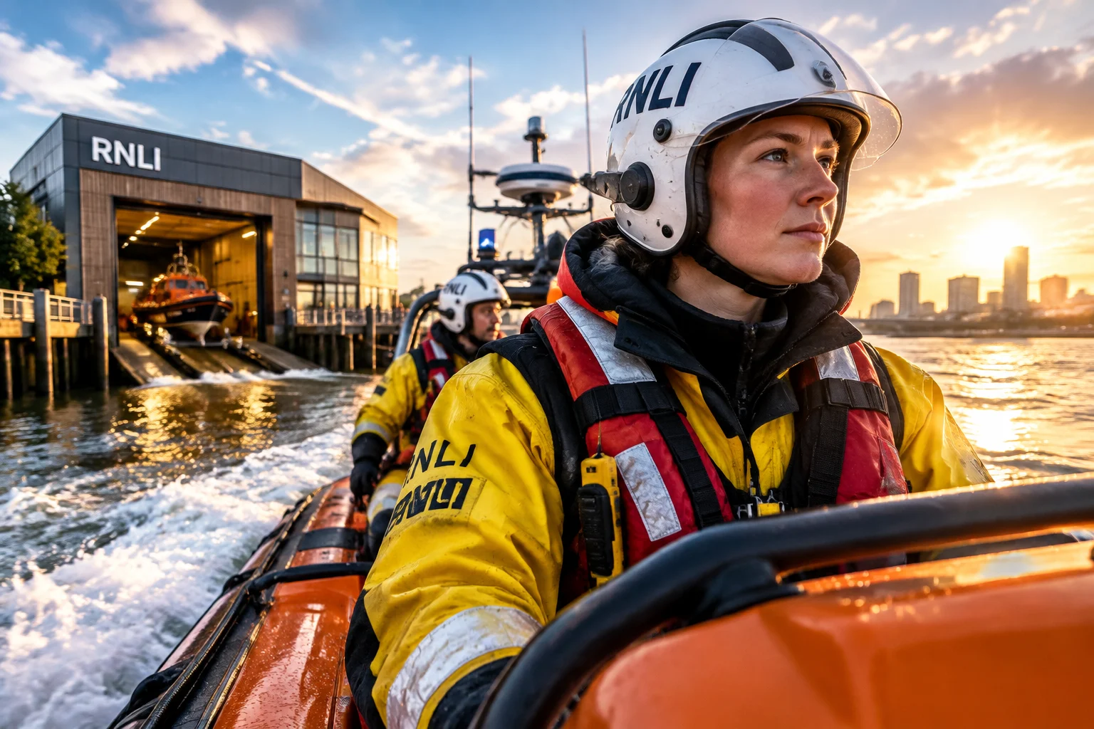 New Wandsworth RNLI station gives Thames crews a faster route to emergencies