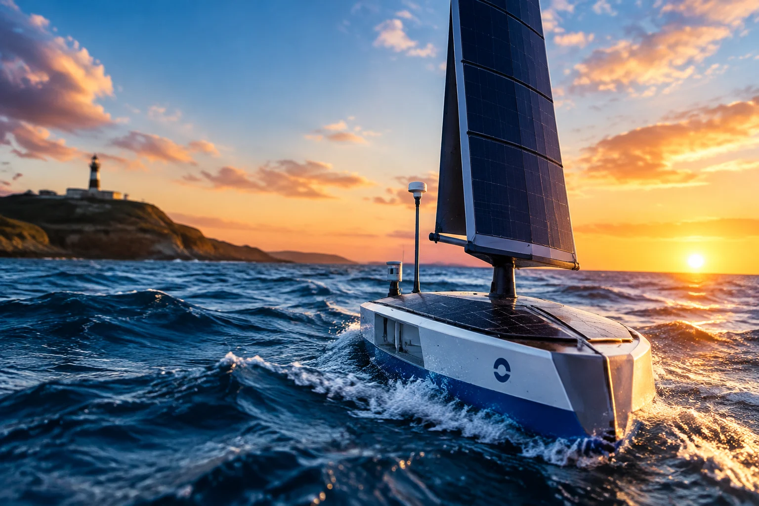 Plymouth-built robot boat makes Atlantic crossing after three attempts