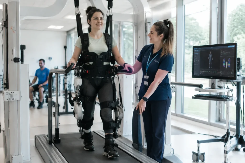 Robotic rehab helps patients take steps towards recovery at £105m NHS centre