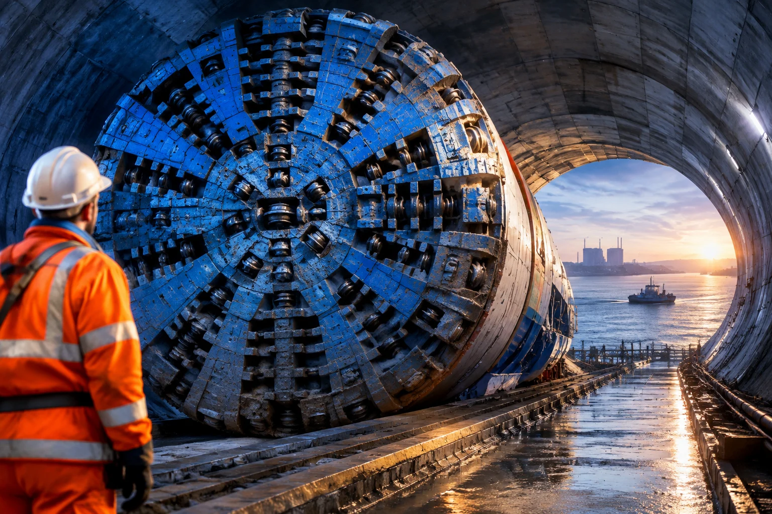 Thames tunnel breakthrough arrives 49 days early