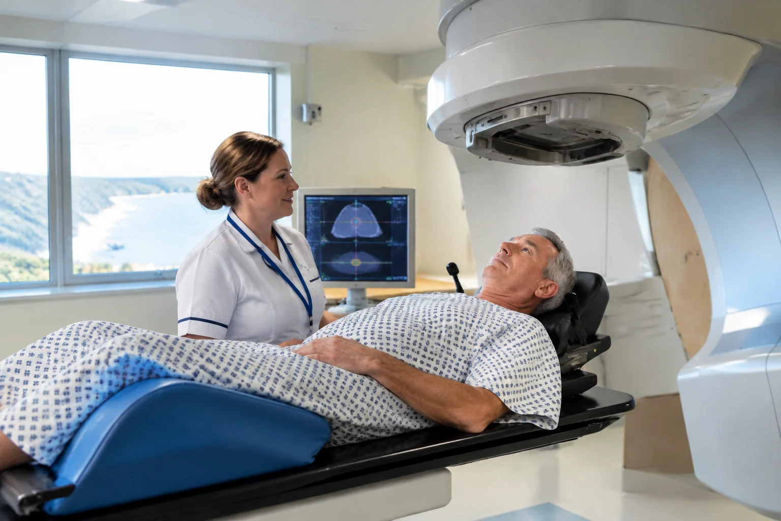 Torbay hospital brings five-session prostate cancer treatment to Devon