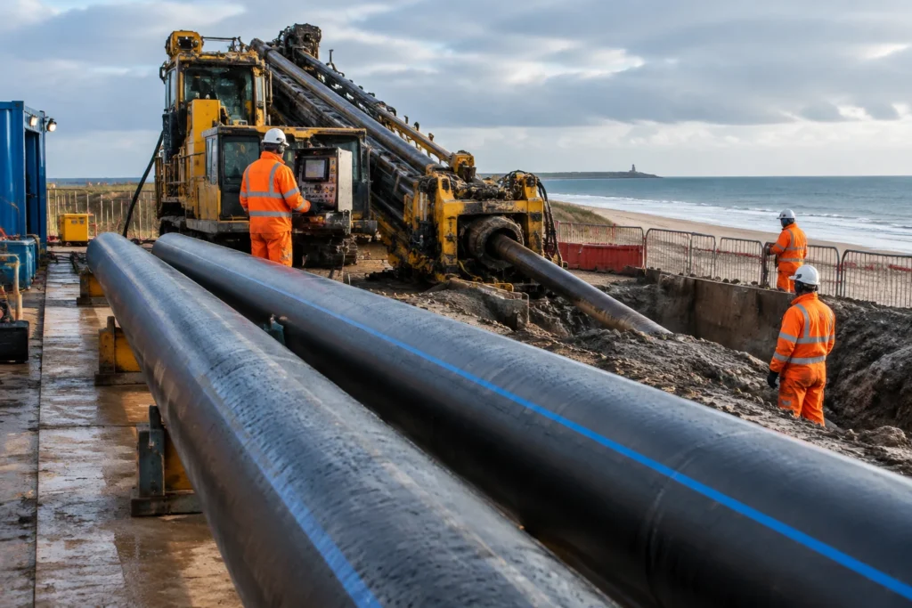Two giant ducts bring East Anglia Two wind farm a step closer