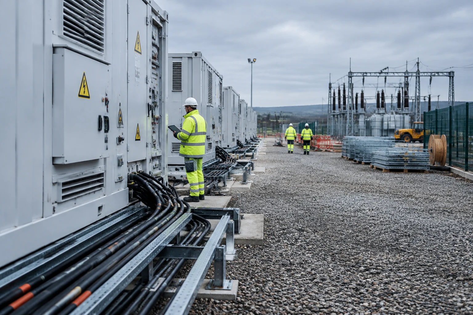 UK battery storage fleet climbs to 8.7GW as construction pipeline grows