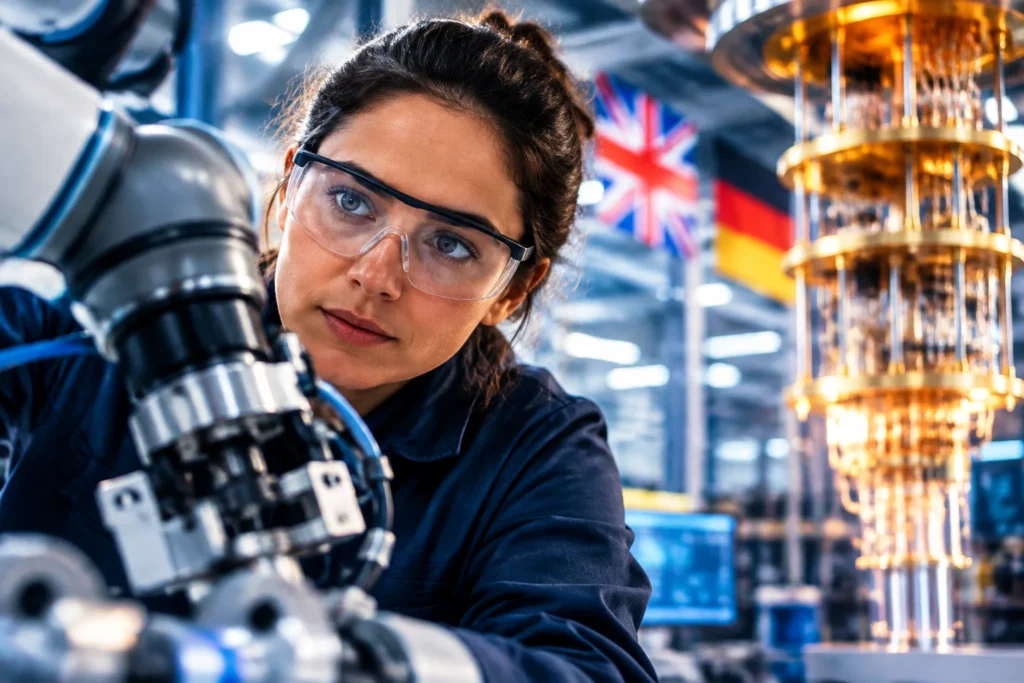 UK-Germany tech corridor targets AI, manufacturing and quantum growth