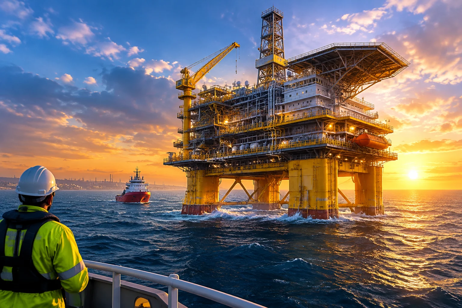 World-first CO2 platform installed in Liverpool Bay